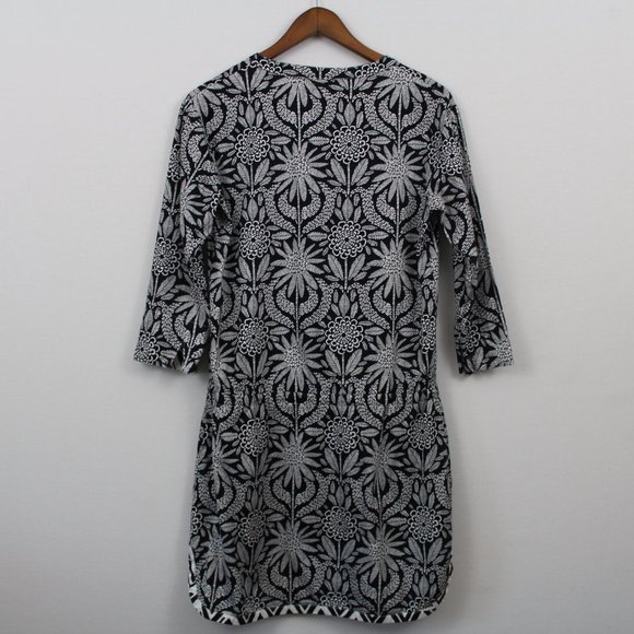 Hatley Black & White Drawstring Dress - Picture 10 of 16